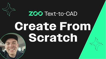 Creating from scratch using Text-to-CAD | Zoo Design Studio