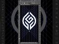 Modern Logo Design Process  Adobe Illustrator Tutorial #shorts #short #logo #adobeillustrator