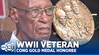 WWII Veteran Awarded Congressional Gold Medal