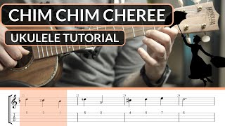 Chim Chim Cheree - Merry Poppins | Tutorial Fingerstyle Ukulele