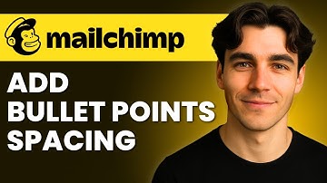 How To Add Spacing Between Bullet Point Lines In Mailchimp (Tutorial 2026)