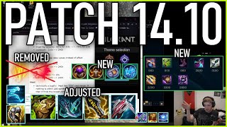 Nemesis reacts to NEW ADC ITEMS \u0026 NEW RUNES 😮