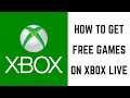 How to Get Free Games on Xbox Live