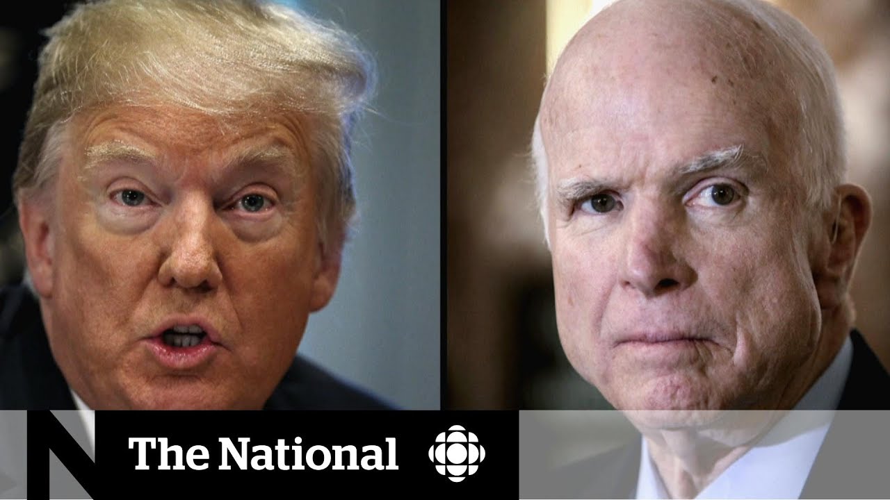Under Pressure, President Trump Re-Lowers White House Flag For John McCain