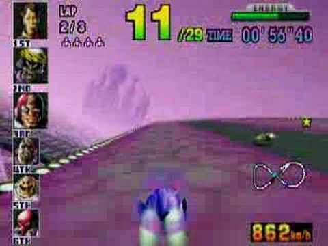 N64 F-Zero X - Mute City