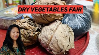Dry vegetables fair#food #vegetables #northeast #maangchi 