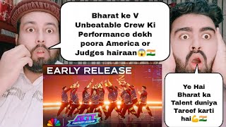 Indian V Unbeatable Crew Shocked American Judges And America By Their Performance
