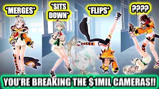 Gigi and Cecilia breaks the studio with these 𝑪𝑹𝑨𝒁𝒀 𝑴𝑶𝑽𝑬𝑺