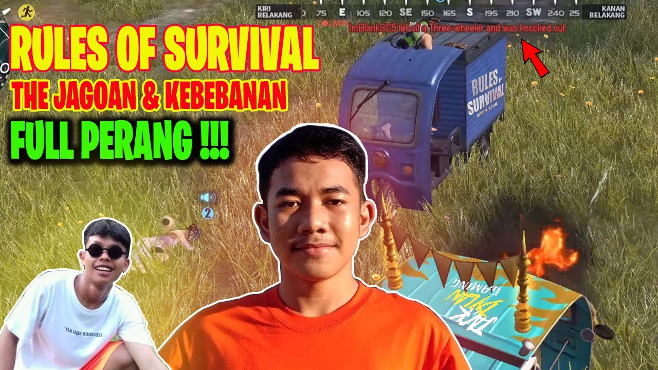 KEKONYOLAN & KESERUAN !!! Ft.ImBlankJr,Dandi [ ROS INDONESIA ] - Rules Of Survival