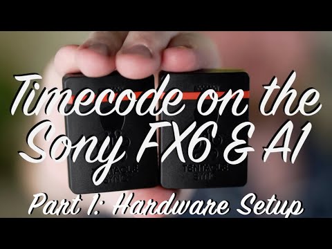 Timecode Setup Part 1: Tentacle Sync on the Sony FX6 / Alpha 1