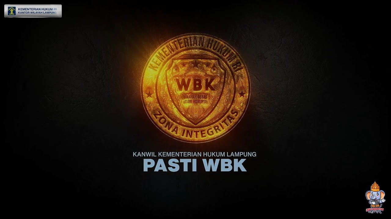 Video Profil Pembangunan ZI 2025 - Kanwil Kementerian Hukum Lampung Pasti WBK!