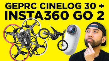 Relearning FPV with the GEPRC CineLog 30 + Insta360 GO 2 | RunPlayBack