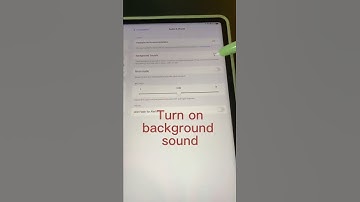 Thumbnail of iPad Tip! How to turn on background music