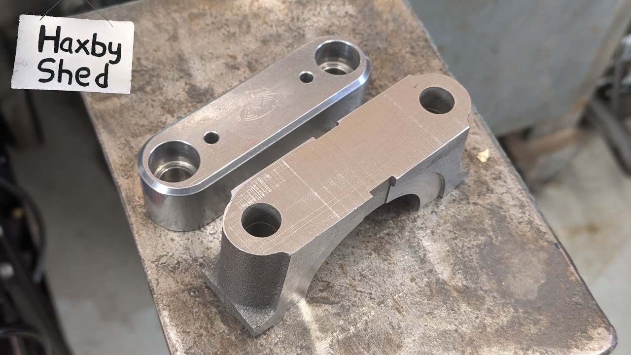 HS340 Шлифовка поверхности крышки подшипника кривошипа Mini (и моя история Mini)