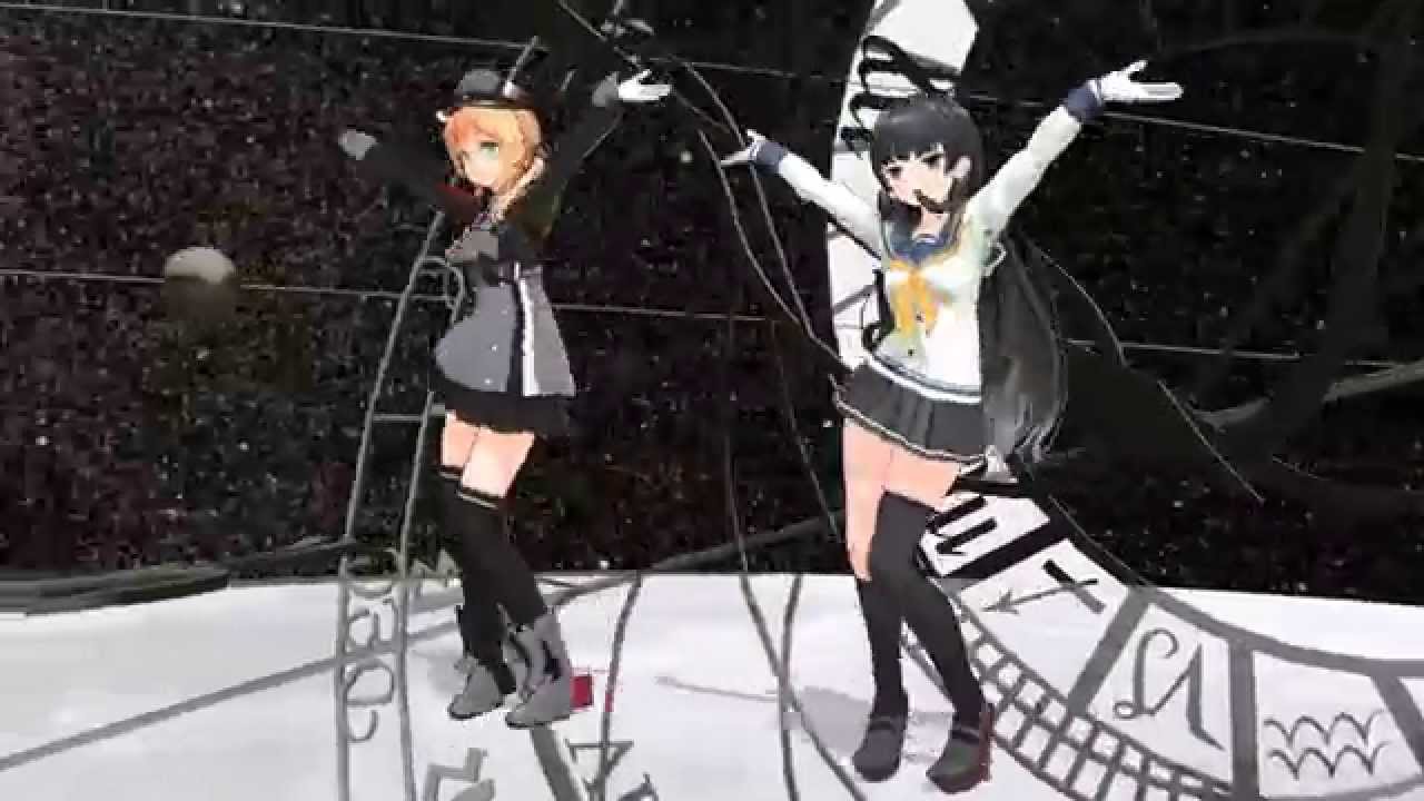【MMD艦これ】磯風とプリンツ・オイゲンで～LOVE&JOY～