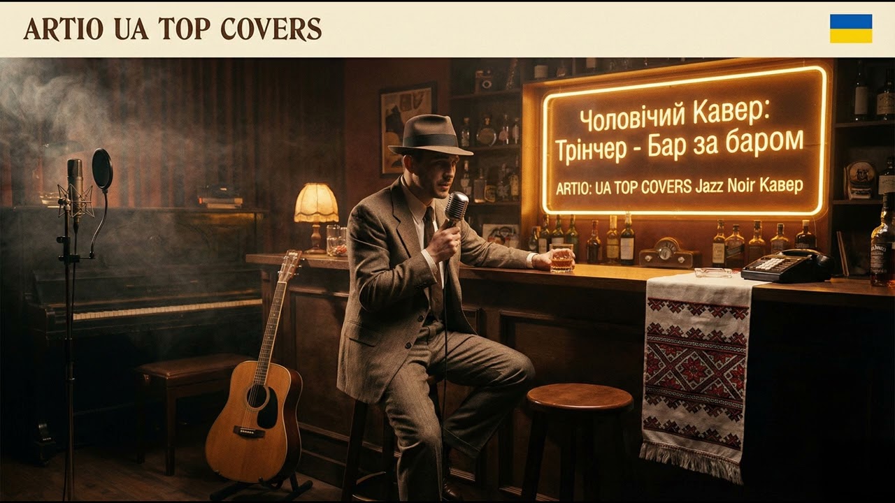 Чоловічий Кавер: Трінчер - Бар за баром (ARTIO: UA TOP COVERS Jazz Noir Кавер)