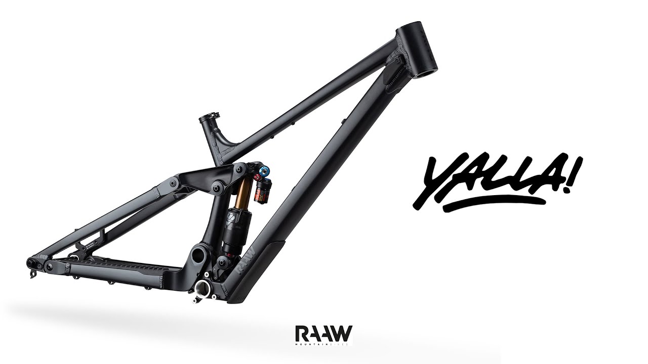 FIRST LOOK RAAWS DOWNHILL BIKE - THE YALLA!