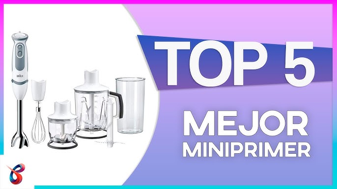 Cómo usar la Braun Minipimer 9 para hacer todo tipo de recetas - Tien21