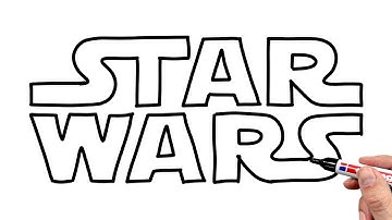 How to Draw the Star Wars Logo