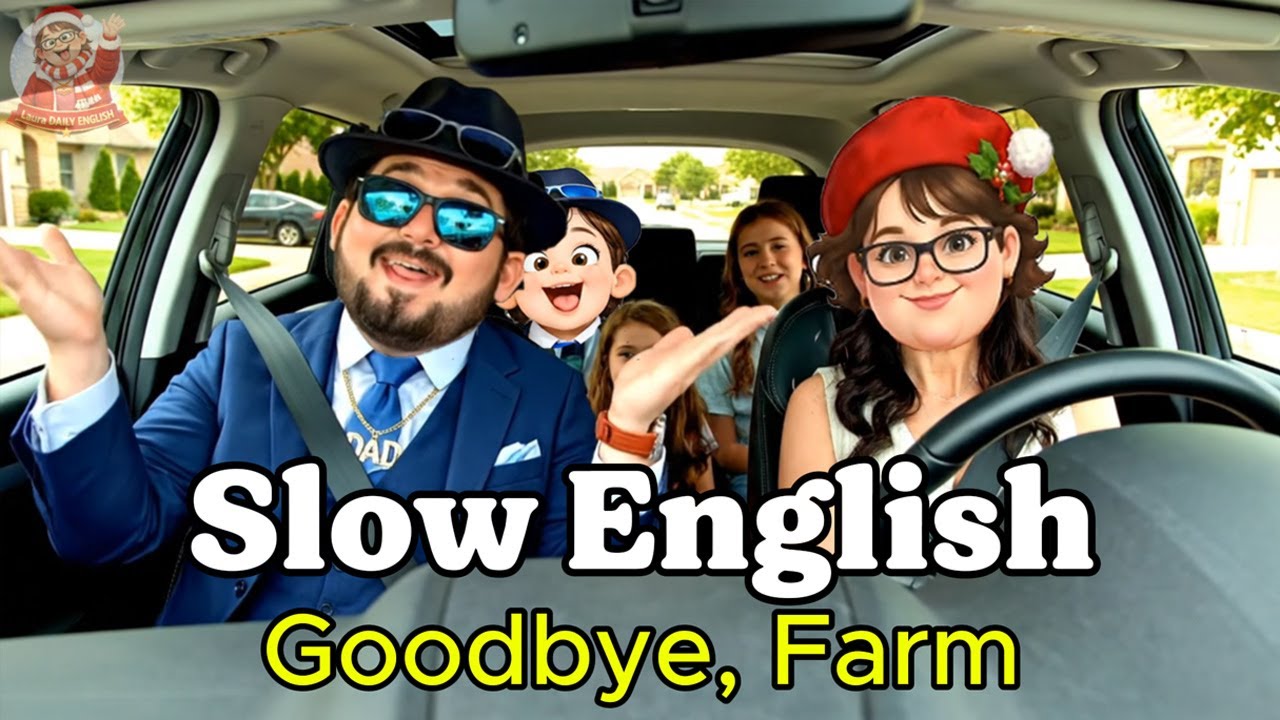Saying Goodbye to the Farm 💛 | a2 english listening