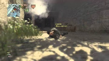 MW3 FIRST AMAZING THROWING KNIFE WHILE DEAD ON SANCTUARY!!!!!