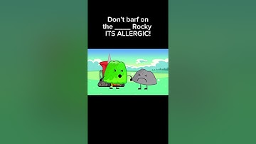 Don’t barf on the ___ Rocky ITS ALLERGIC! #bfdi #bfdia #idfb #bfb #tpot