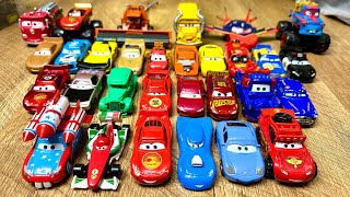 Looking for Lighnting McQueen Cars: Lightning McQueen, Doc Hudson, Dinoco King, Chick Hicks, Sally