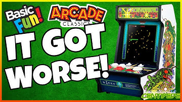 Basic Fun Atari Centipede Counter Series Review! It Got Worse!