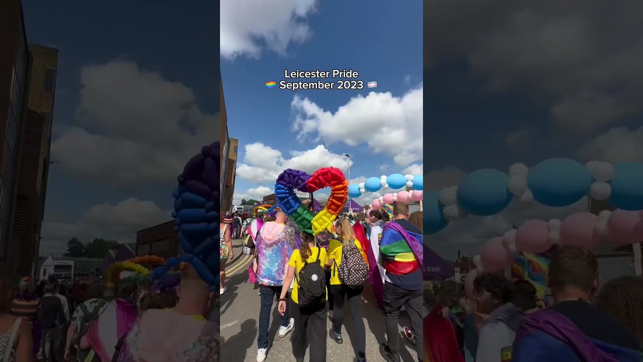 Leicester Pride 2023 DMU Shorts