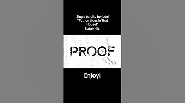 Python Lives in That House! Official Lyric Video is OUT! 🔥