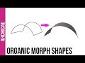 How to create anything in archicad organic shapes with covered morphs