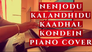 Video thumbnail of "Nenjodu Kalandhidu Piano Cover | Kaadhal Kondein | Yuvan Shankar Raja | Adithyha Jayakumar"