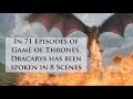 DRACARYS - All 8 scenes of Dragon Fire in Game of Thrones Thru Ep. 71