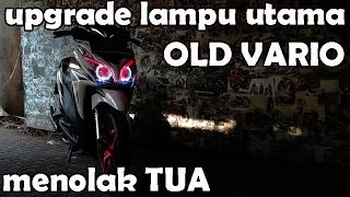 Tutorial Cara Mudah Pasang Lampu Projector Vario 150 Sendiri Full Awal Sampai Akhir Sein Running RGB