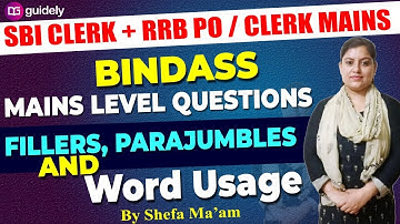 Fillers, Parajumbles and Word Usage | English Grammar Lessons Shefa Ma