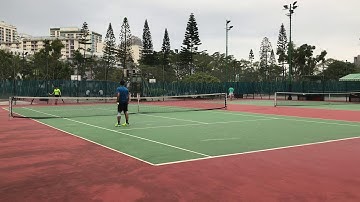 2019 HK Racketlon Championship Final: Chun vs Steven (Tennis)(part)