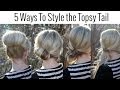 5 Updo Hairstyles