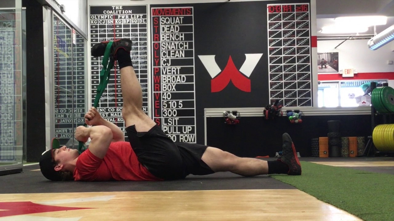 BANDED HAMSTRING PULL YouTube