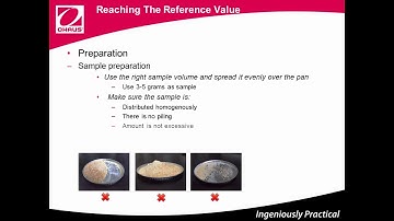 OHAUS Moisture Analyzers: Method (EN)