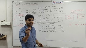 GU B.com Sem 6  Standard Costing Lecture 3. Two 2nd level sums of material cost vari