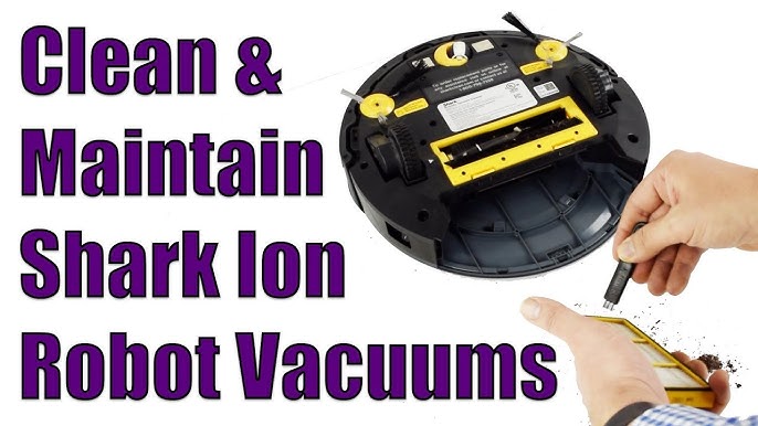 Shark ION Robot S86 and iRobot Roomba 670 maintenance tips and components