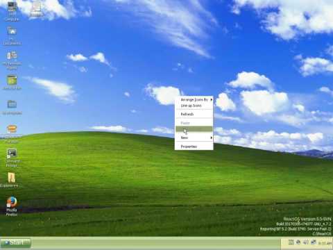 ReactOS and the Luna Visual Style