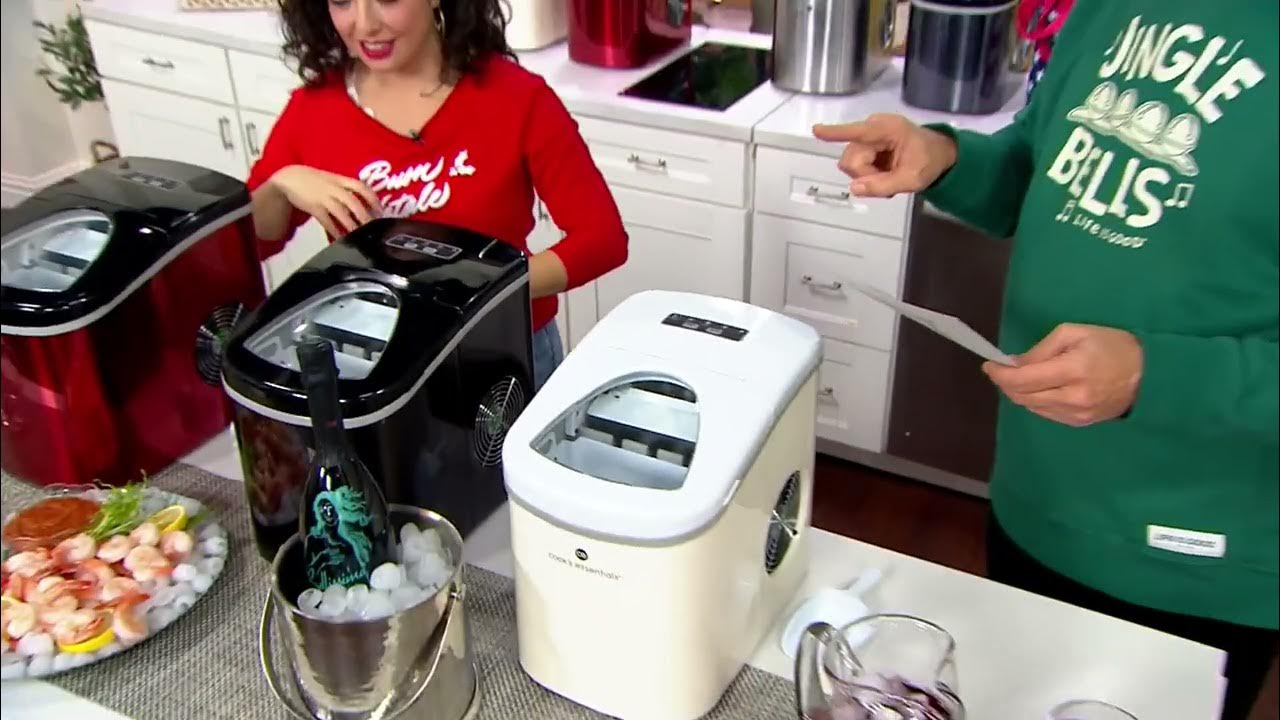 Portable Dual Size Countertop Ice Machine - Iceman Ice Maker