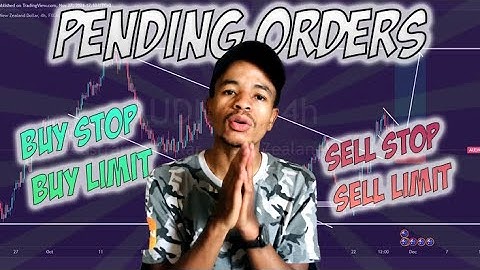 Understanding Forex Pending Orders On MT4 Platform | Forex Trading Course For Beginners