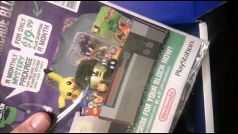 comic block unboxing