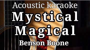 Thumbnail of Benson Boone - Mystical Magical (Acoustic guitar karaoke with lyrics and chords)