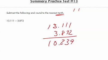 Math for Business and Applications   Ch 3 Summary Practice Test 9 to 14