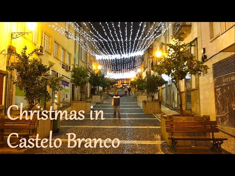 Vlogmas #17 Christmas Celebrations in Castelo Branco | Central Portugal