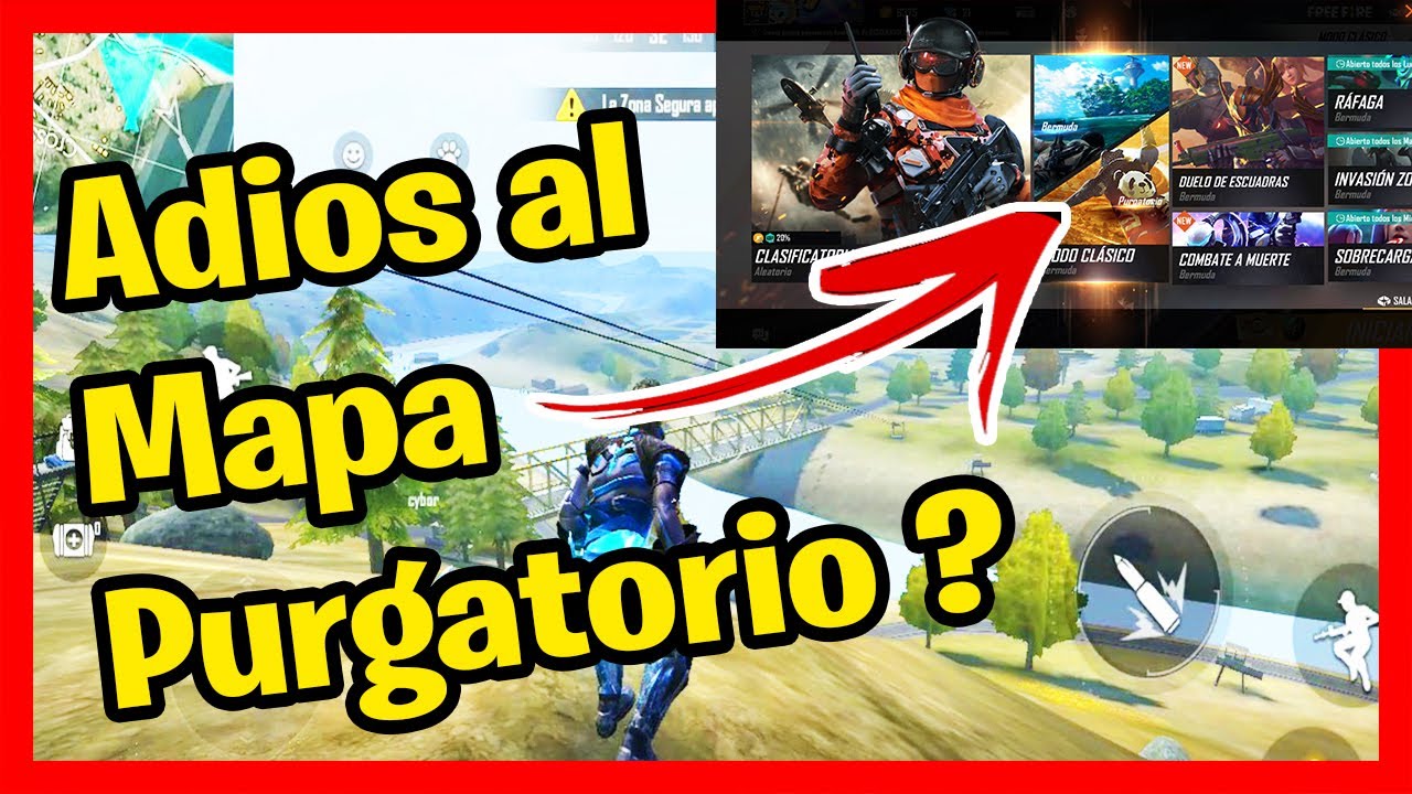 Como jugar modo clásico purgatorio Garena free fire 