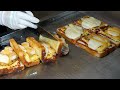 모짜렐라 치즈 새우 토스트 / Mozzarella Cheese Shrimp Toast - Korean Street Food